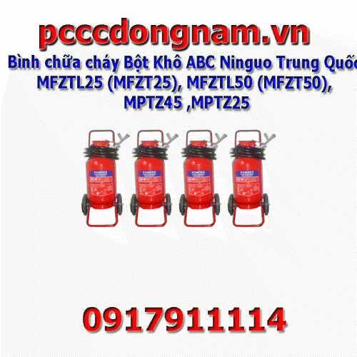 China ABC Ninguo Dry Powder Fire Extinguisher