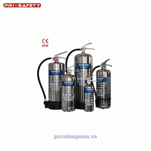 Stainless-Steel Dry Powder Fire Extingusiher CE