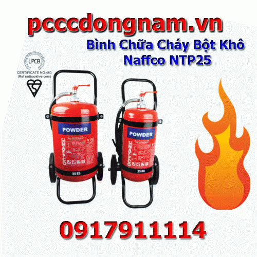 Naffco NTP25 Dry Powder Fire Extinguisher