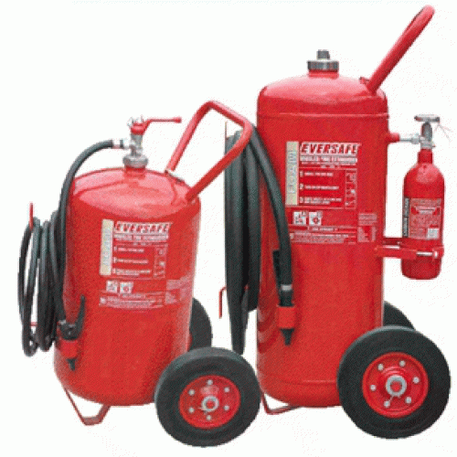 Powder fire extinguishers 35kg Trolley BC