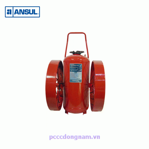 Asul trolley chemical fire extinguisher