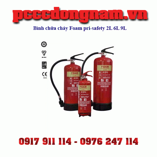Bình chữa cháy Foam pri-safety 2L 6L 9L