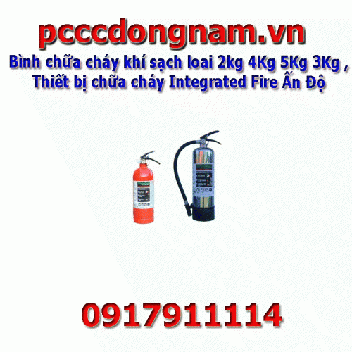 Clean gas fire extinguisher type 2kg 4Kg 5Kg 3Kg 