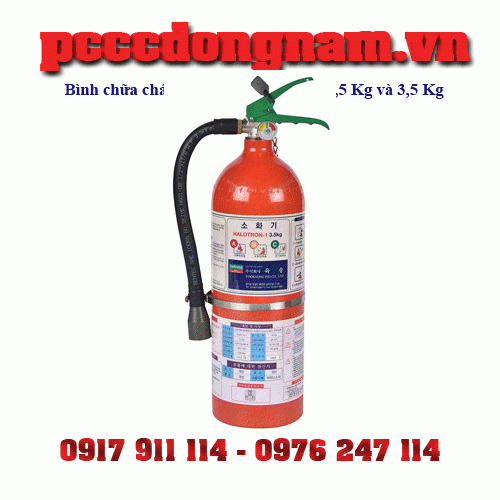 Halotron-1 Portable Fire Extinguisher 2.5 Kg and 3.5 Kg
