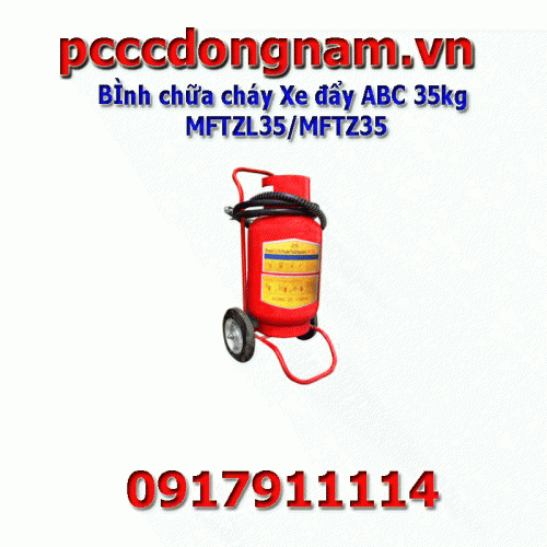 Fire Extinguisher Trolley ABC 35kg MFTZL35 MFTZ35