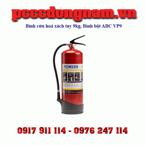 9kg portable fire extinguisher, ABC powder bottle VP9