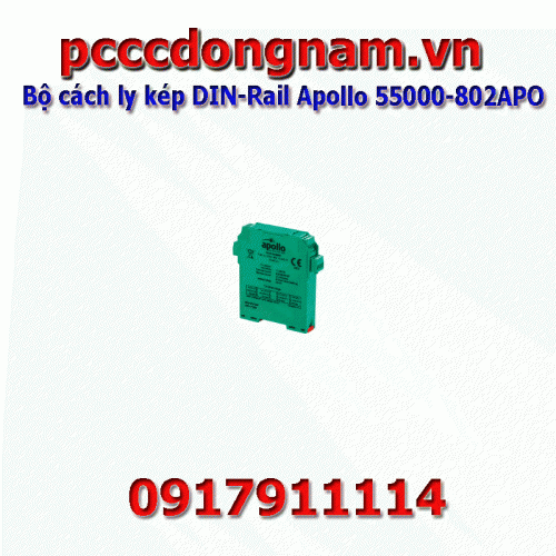 Bộ cách ly kép DIN-Rail Apollo 55000-802APO
