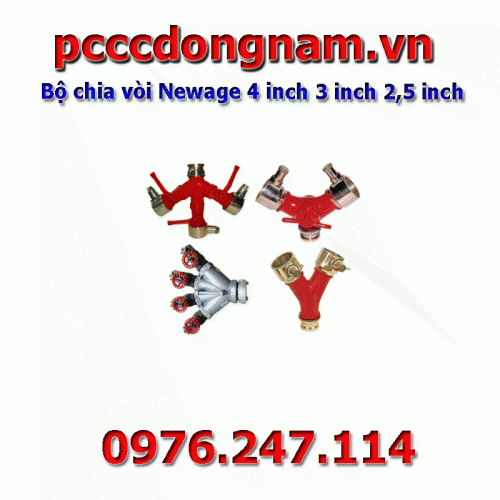 Newage 4 inch 3 inch 2.5 inch faucet splitter