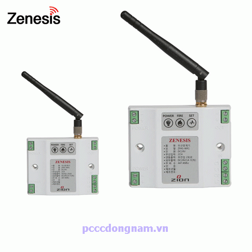 Zenesis Wireless Fire Alarm Repeater (ZWR-V1, ZWR-V2, ZWR-V3)-Korea
