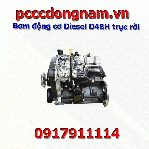 Bơm động cơ Diesel D4BH trục rời