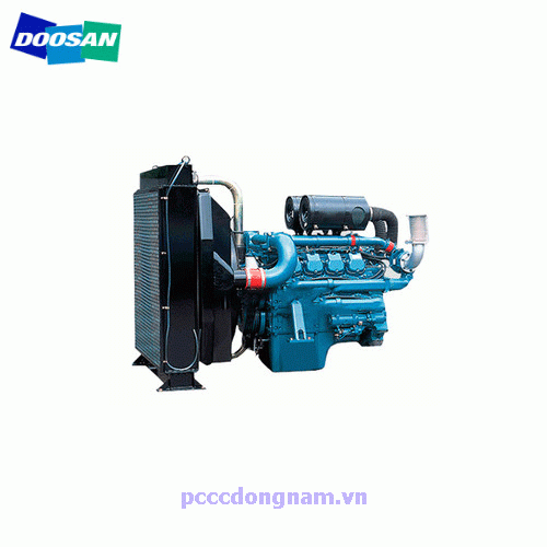 Bơm PCCC Diesel P158LE-I, Công suất động Cơ DOOSAN 362 KW
