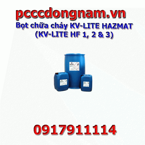 Bọt chữa cháy KV-LITE HAZMAT KV-LITE HF 1 2 3