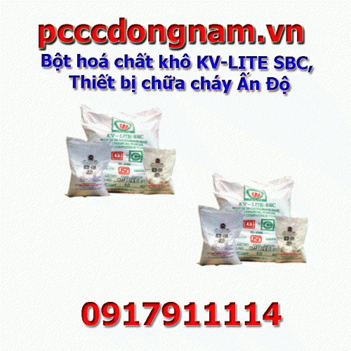 Bột hoá chất khô KV-LITE SBC, Thiết bị chữa cháy Ấn Độ