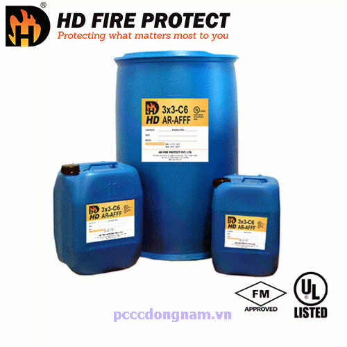 Bọt Tạo Màng Dung Dịch Cồn Foam HD Fire AR-AFFF 3x3-C6