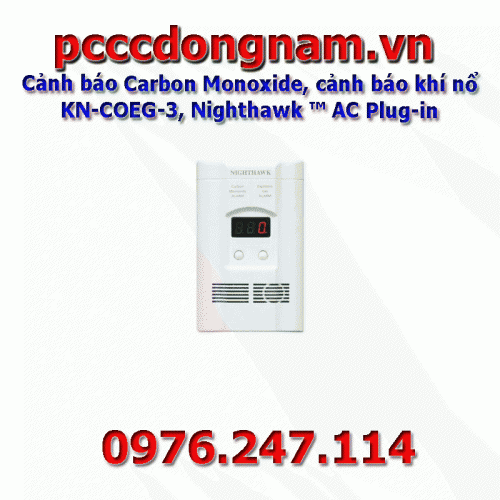 Cảnh báo Carbon Monoxide khí nổ KN-COEG-3