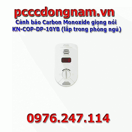 Cảnh báo Carbon Monoxide giọng nói KN-COP-DP-10YB 