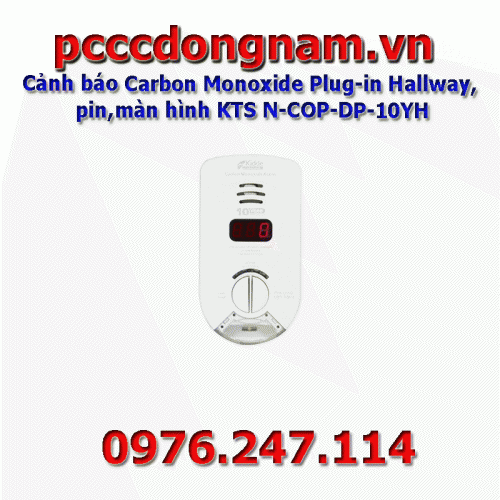 Cảnh báo Carbon Monoxide KTS N-COP-DP-10YH