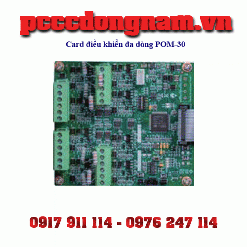 POM-30 multi-line control card