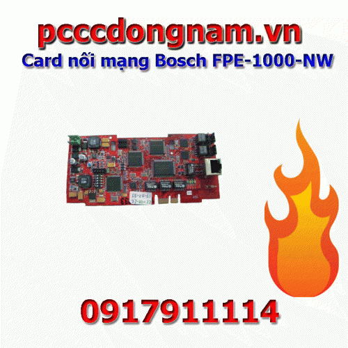 Bosch FPE-1000-NW Network Card, Bosch Fire Alarm