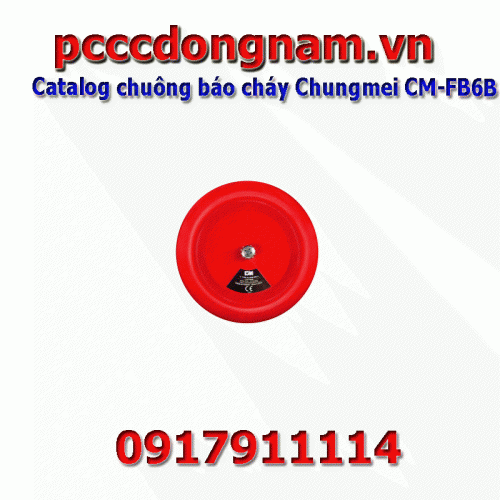Catalog chuông báo cháy Chungmei CM-FB6B