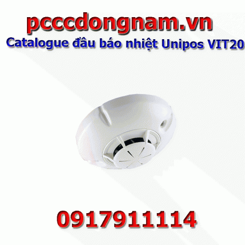 Catalogue đầu báo nhiệt Unipos VIT20
