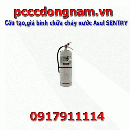 Structure, price of Asul SENTRY water fire extinguisher