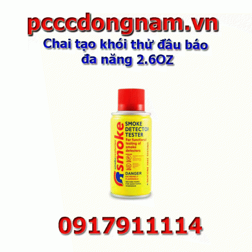 Chai tạo khói thử đầu báo đa năng 2.6OZ