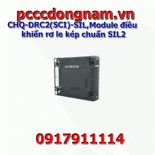 CHQ-DRC2(SCI) SIL,Module điều khiển rơ le kép chuẩn SIL2