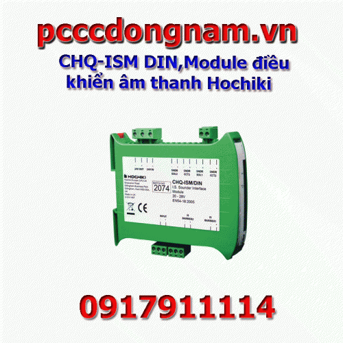 CHQ-ISM DIN Module điều khiển âm thanh Hochiki