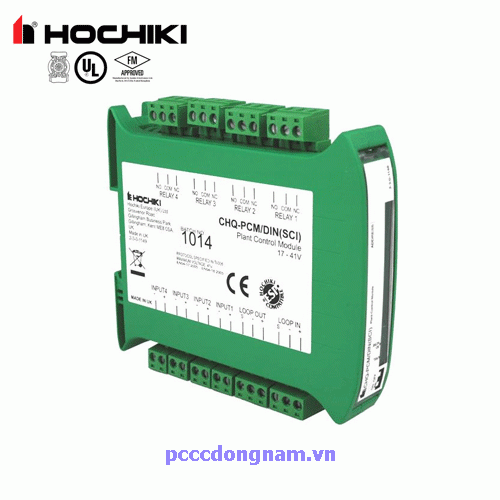 Chq pcm din sci single input output loop control module