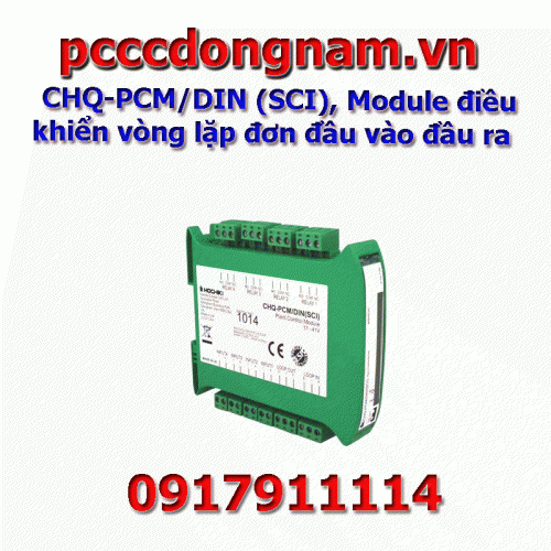CHQ-PCM/DIN (SCI), Module điều khiển vòng lặp đơn đầu vào đầu ra