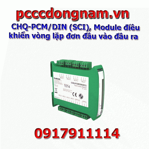 Chq pcm din sci single input output loop control module