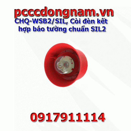 CHQ-WSB2 SIL, Còi đèn kết hợp báo tường chuẩn SIL2