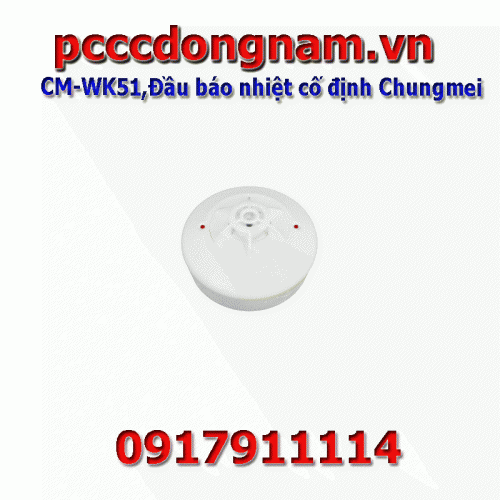 CM-WK51,Đầu báo nhiệt cố định Chungmei
