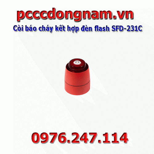 SFD-231C flash combination fire siren