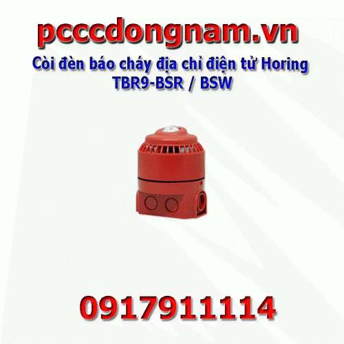 Horing TBR9-BSR BSW  electronic addressable fire alarm siren
