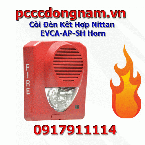 Còi Đèn Kết Hợp Nittan EVCA-AP-SH Horn,Danh mục thiết bị phòng cháy chữa cháy