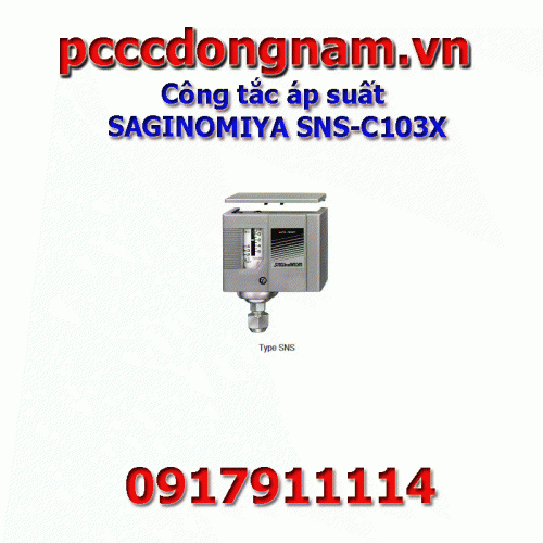 Công tắc áp suất SAGINOMIYA SNS-C103X