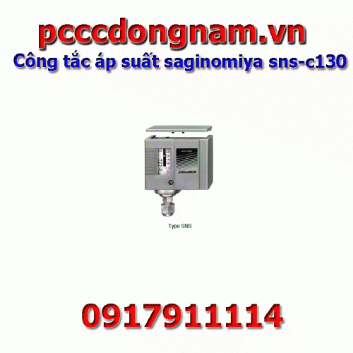 Công tắc áp suất saginomiya sns-c130