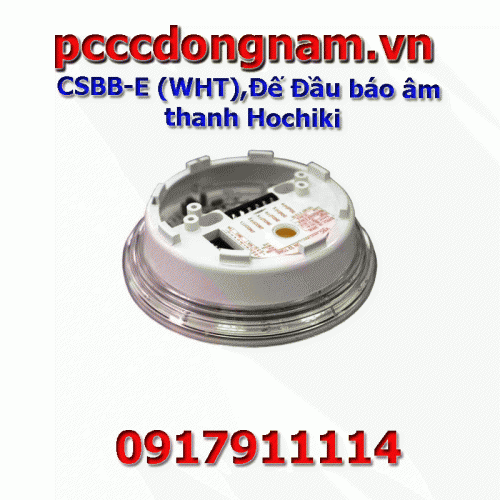CSBB-E (WHT), Đế đầu báo âm thanh thông thường Hochiki