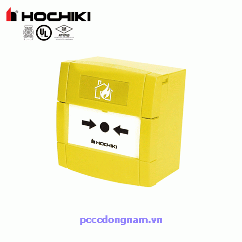 CSTQ-E (VÀNG),Nút nhấn khẩn báo cháy thông thường Hochiki