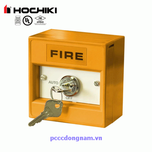 CSTQ-KS02, Nút nhấn khẩn có chìa khoá Hochiki