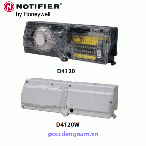 Đầu Báo Khói Đường Ống Gió Quang điện Notifier D4120 và D4120W