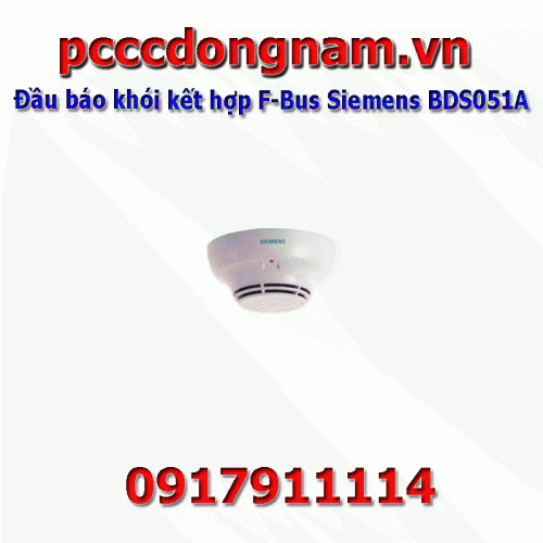 F-Bus Siemens BDS051A Combination Smoke Detector