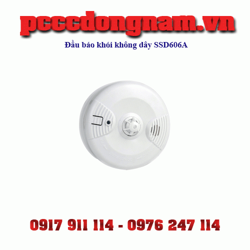 Wireless Photoelectric Battery Smoke Detector SSD606A Asenware