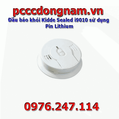 Đầu báo khói Kidde Sealed i9010 sử dụng Pin Lithium