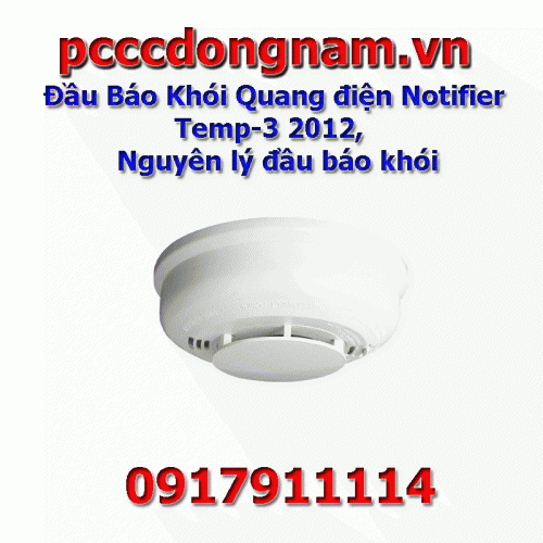 Đầu Báo Khói Quang điện Notifier Temp-3 2012