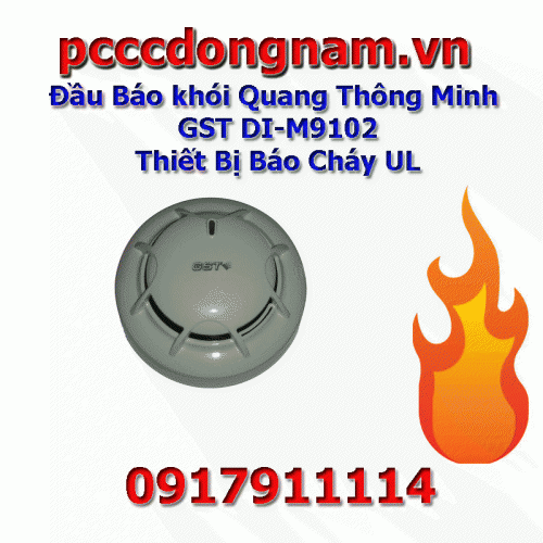 Đầu Báo khói Quang Thông Minh GST DI-M9102, Thiết Bị Báo Cháy UL