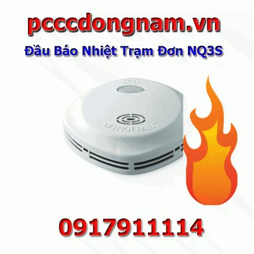 NQ3S Single Station Smoke Detector , Gas Fire Extinguishing System