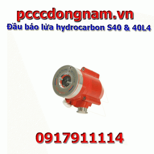 Đầu báo lửa hydrocarbon S40 và 40L4,Catalog báo cháy Notifier